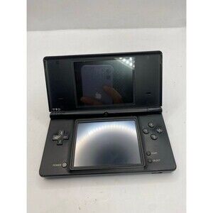 Nintendo DSi Handheld Game Console TWL-001 Black w/ Stylus - Tested Working